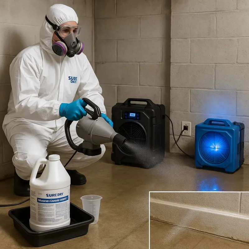 Sanitization and Odor Removal process in Fairchance, PA