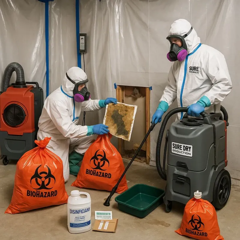Contaminated Water Handling Protocols process in Fairchance, PA